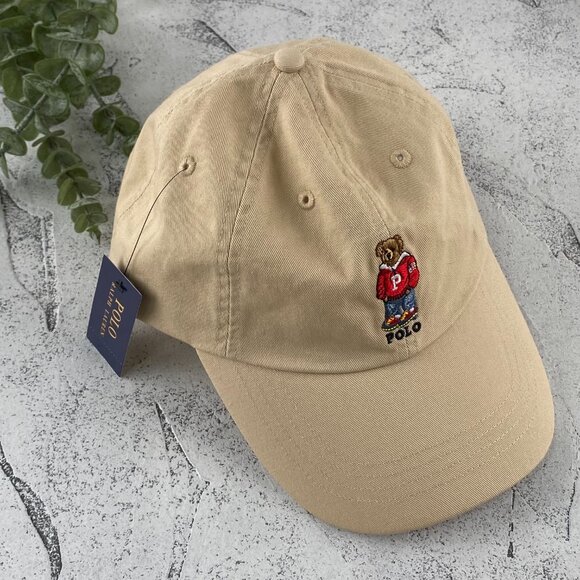 Polo Ralph Lauren khaki baseball cap - Picture 2 of 4